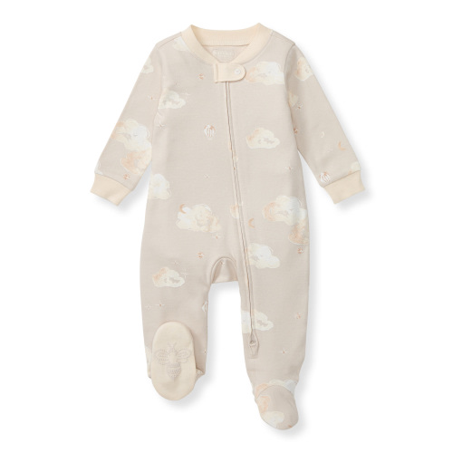 Good Night Sky Organic Cotton Sleep and Play Ice Flow