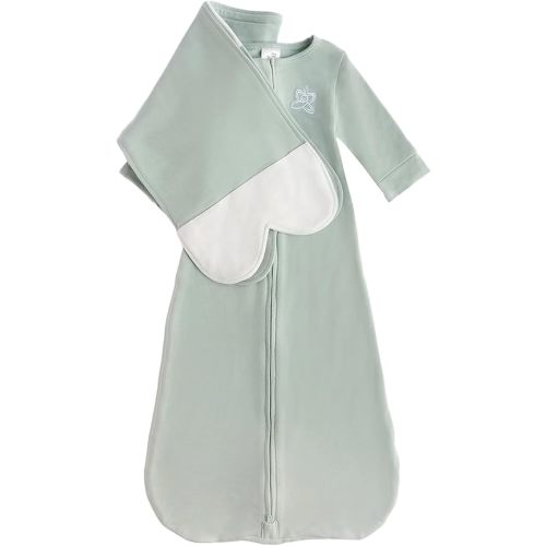 Organic Cotton Blend, All-in-One Sleep Sack Training System for Newborn Infant Baby