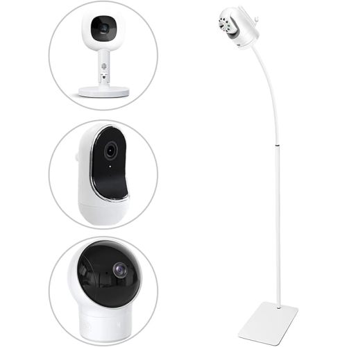 67" Adjustable Height Baby Monitor Floor Stand Holder for Infant Optics DXR-8 Pro,Nanit Pro,Eufy Spaceview, Spaceview Pro,Owlet Cam 2 Baby Monitor Stand,Also for Cameras with 1/4 Screw Mount