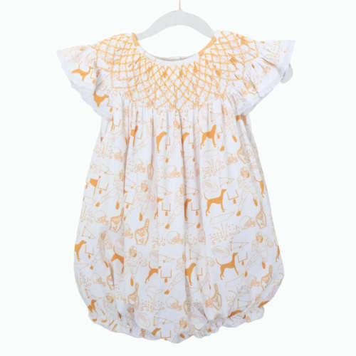 VOLUNTEERS TOILE BISHOP BUBBLE – Little Bear Smocks