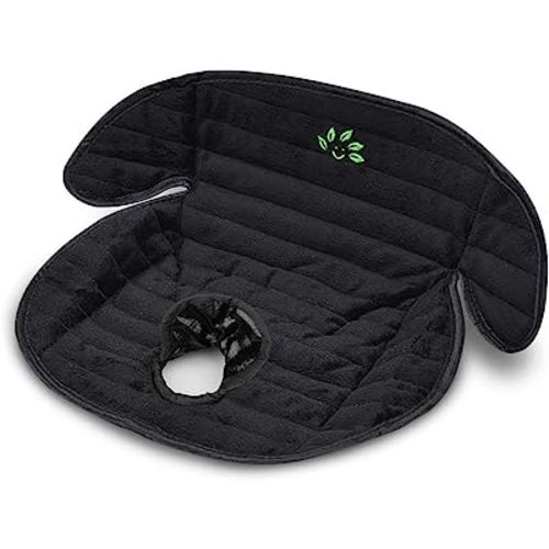 Piddle Pad Car Seat Protector, Waterproof Potty Training Seat Saver Pads for Infants Baby and Toddlers, Machine Wash and Dry (Black)