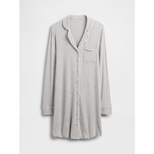 Maternity Modal PJ Shirtdress