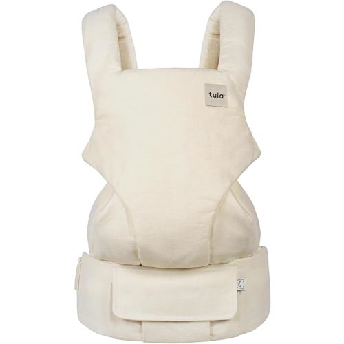 Baby Tula Explore Carriers - Breathable Baby Carrier Newborn to Toddler - Adjustable Toddler Carrier - Multiple Ergonomic Positions Front and Back - Ergonomic Fit for 7-45 lb - Linen, Dove