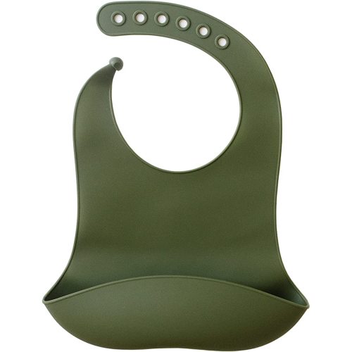 Silicone Solid Bib, Toddler and Baby
