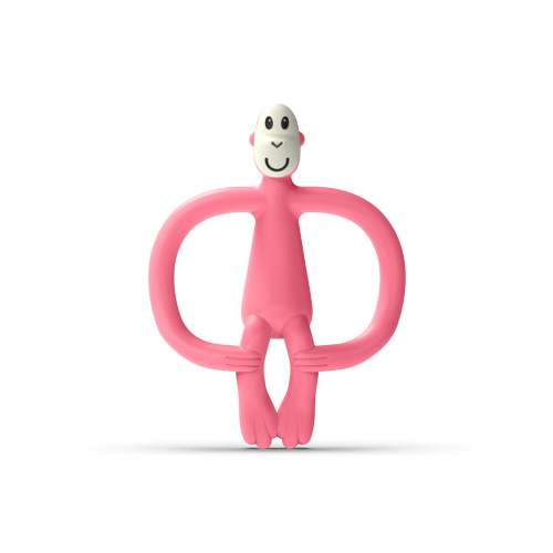 Pink Matchstick Monkey Animal Teether