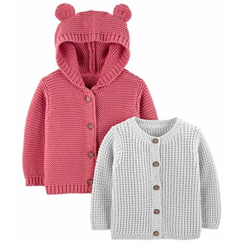 Simple Joys by Carter's Baby 2-Pack Neutral Knit Cardigan Sweaters