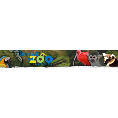 The Santa Ana Zoo at Prentice Park Dual Membership (children under 3 are free)
