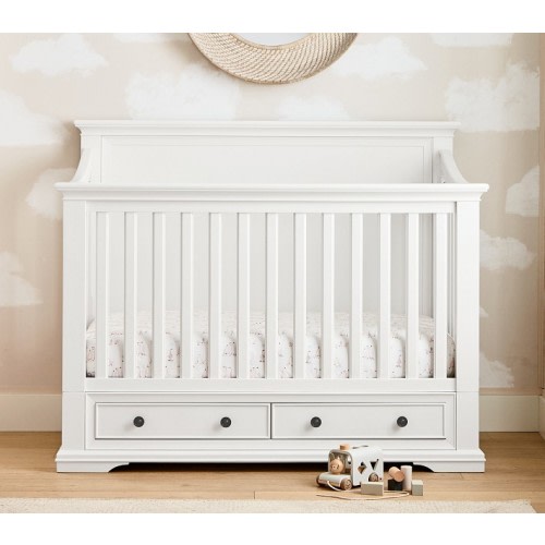 Larkin 4-in-1 Convertible Storage Crib | Pottery Barn Kids