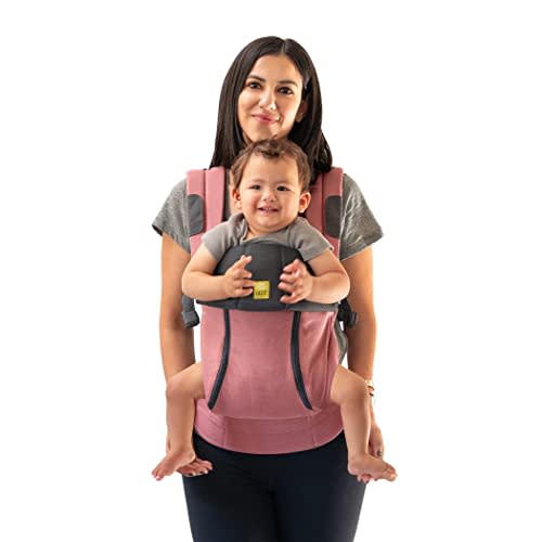 LÍLLÉbaby Complete All Seasons Ergonomic 6-in-1 Baby Carrier Infant to Toddler with Lumbar Support (7-45 Pounds), 360 Degree Baby Wearing & Multi-Position, Inward & Outward Facing (Moroccan Clay)