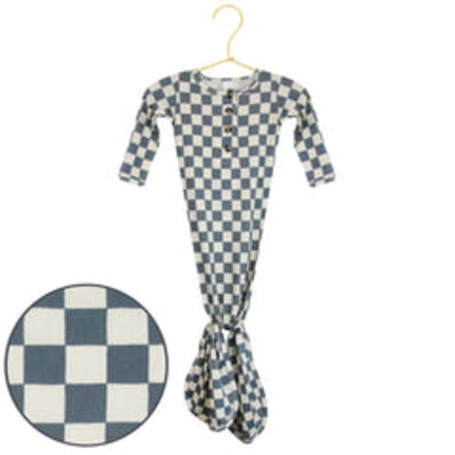 Lincoln Ribbed Knotted Gown – Lou Lou & Company
