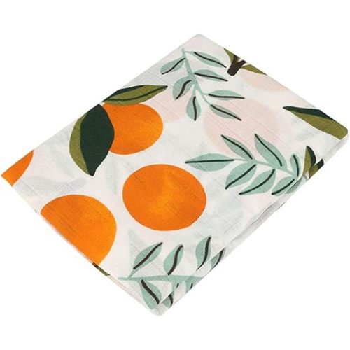 Baby Swaddle Blanket, Baby Receiving Swaddles Unisex Baby Receiving Blanket Swaddling for Newborn & Infant (Orange)