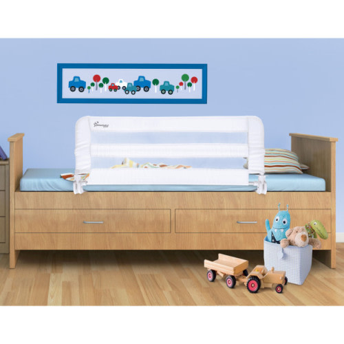 Dreambaby Savoy Fold Down Bed Rail for Boxspring Beds - White