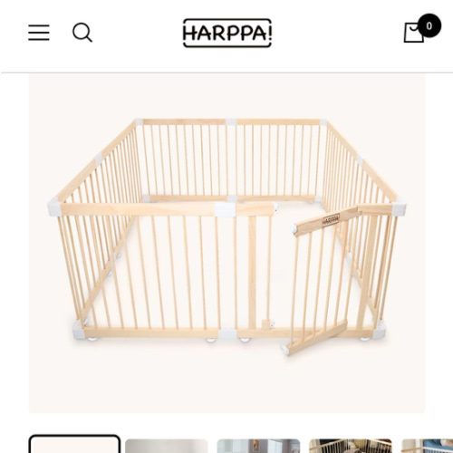 HARPPA Baby Gate Playpen Baby Fence for Babies and Toddlers