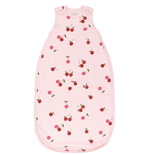 Ecolino® Adjustable Baby Sleep Bag, Organic Cotton, Universal Size: 2 Months - 2 Years, Cherry
