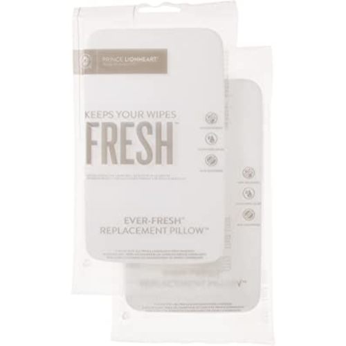 Prince Lionheart Ever-Fresh Wipe Warmer Replacement Pillows for Ultimate Baby Wipe Warmer That Keeps Baby Wipes Warmer Fresh, Prevents Discoloration or Drying Out Of Baby Wipes - 2 Pack