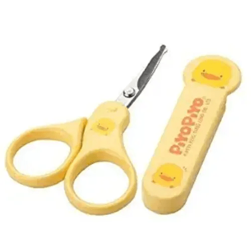 Piyo Piyo Yellow Baby Nail Scissors