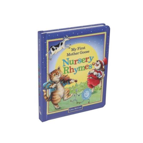 My First Mother Goose Nursery Rhymes - by Editors of Studio Fun International (Board Book)