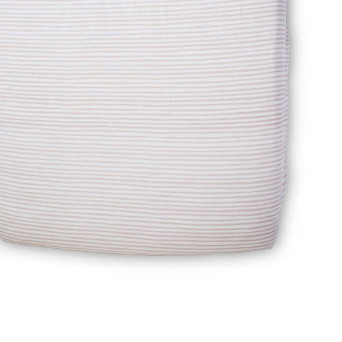 Striped Crib Sheet