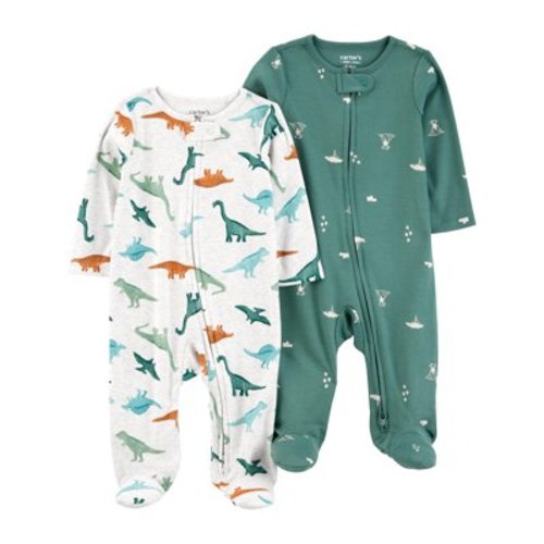 Carter's Child of Mine Baby Boy, Sleep 'n Play, 2-Pack, Sizes Preemie-6/9 months