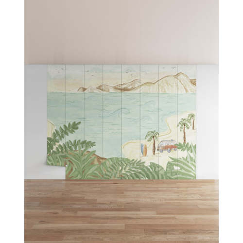 Dawn Patrol Wall Mural