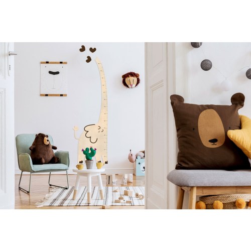 Elephant growth chart, Wooden personalized ruler, Cat growth chart, Wooden nursery decor, Dog Giraffe Dinosaur Wooden Height chart for Kids