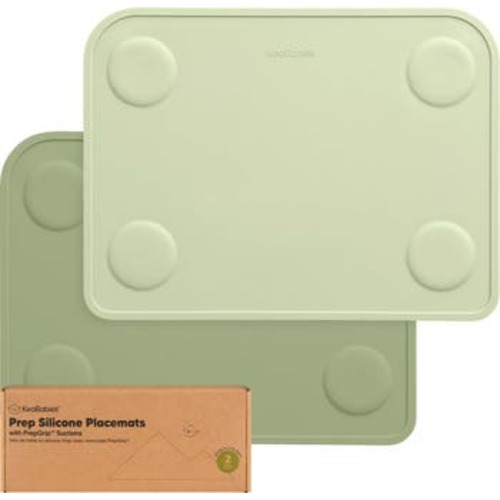 2-Pack Prep Silicone Placemats