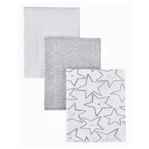Little Star 100% Cotton 3 Pack Burp Cloth