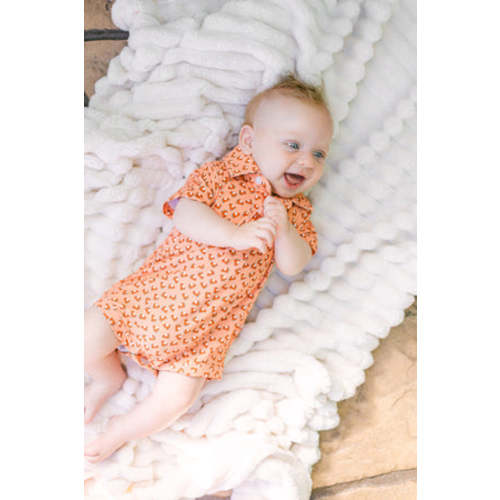 Pumpkin Pie Polo Onesie I Poppy Kids Co