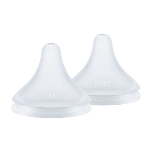 NUK Perfect Match Bottle Nipples - Medium Flow - 2pk