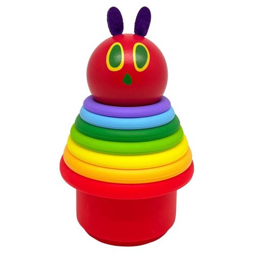 Eric Carle The Very Hungry Caterpillar Bath Time Silicone Stacking Cup Set - 8pc