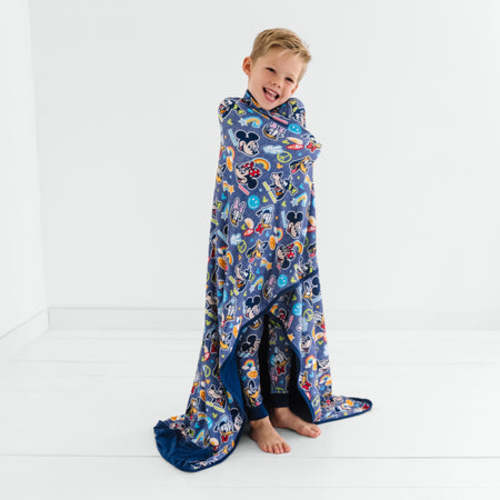 Navy Disney Mickey's Clubhouse Large Cloud Blanket®