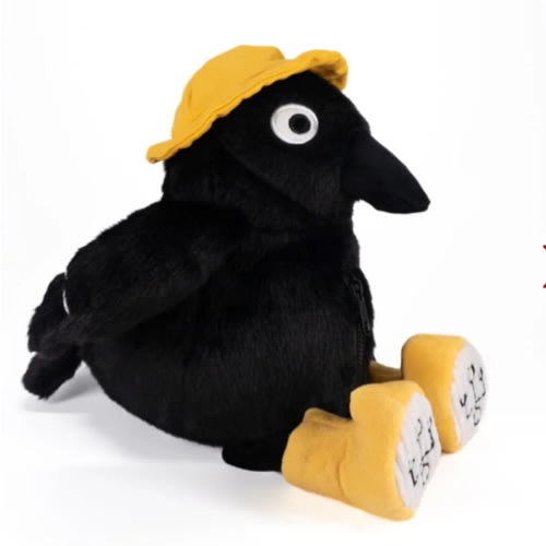 Plushie Dreadfuls - Crowful Crow - Plush Stuffed Animal | Mysterious
