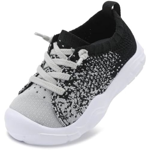 LeIsfIt Toddler Shoes Boys Girls Barefoot Shoes Kids Breathable Sneakers Tennis Shoes Slip on Shoes
