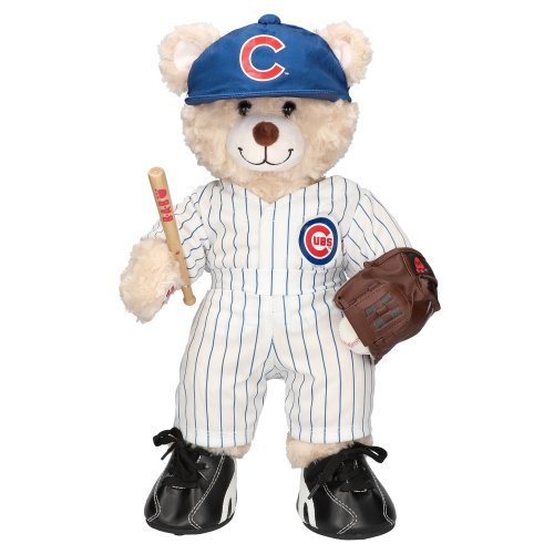 Chicago Cubs Build-A-Bear Happy Hugs Teddy Gift Set