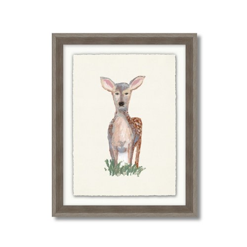Jordan Connelly Little Deer Framed Wall Art