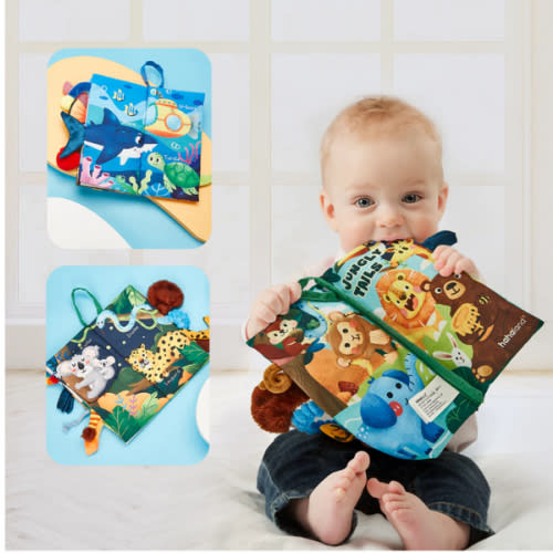 Baby Cloth Books Soft Infant Books – Hahaland