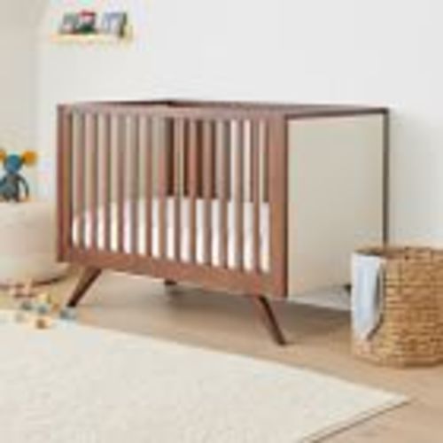 Wright Upholstered Convertible Crib | West Elm