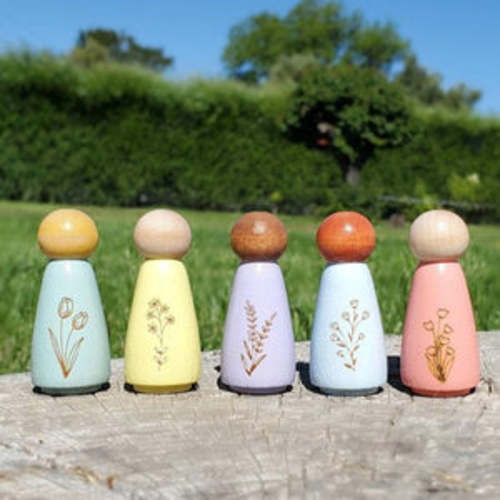 Wildflower Peg Dolls – Wildflower Toys ™