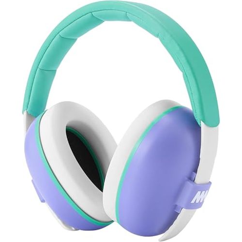 Mumba Baby Ear Protection Noise Cancelling Headphones - Earmuffs for Babies and Toddlers - Ages 3-24+ Months