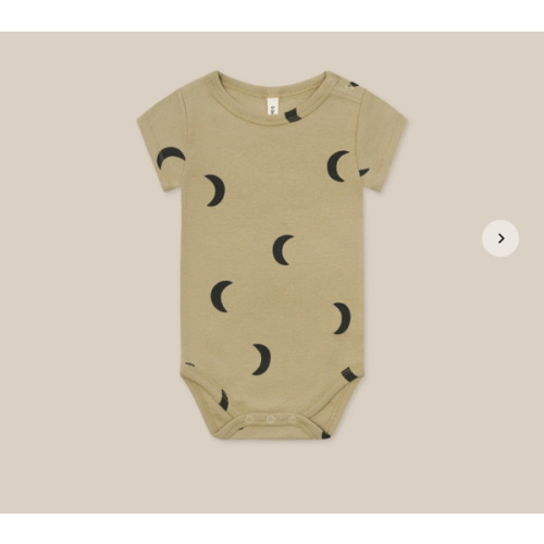 Dusky Midnight Short Sleeve Bodysuit | Organic Zoo