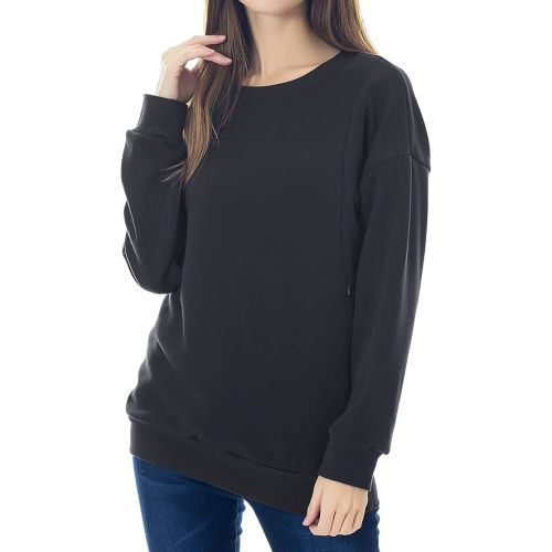 Smallshow Women's Nursing Sweatshirt Size Small