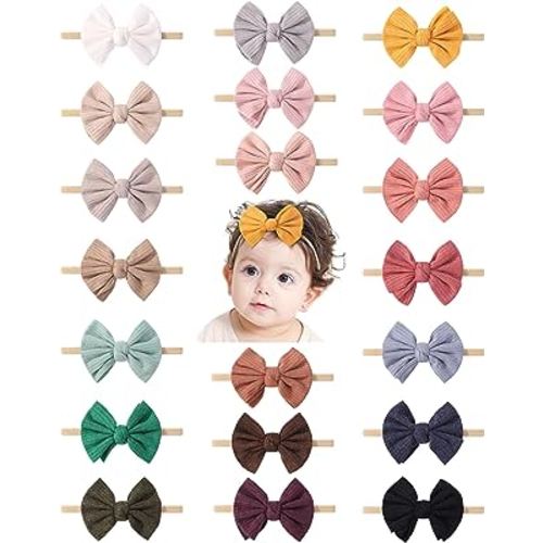 POVETIRE Baby Headbands Holder, Hair Bows Organizer for Baby Girls