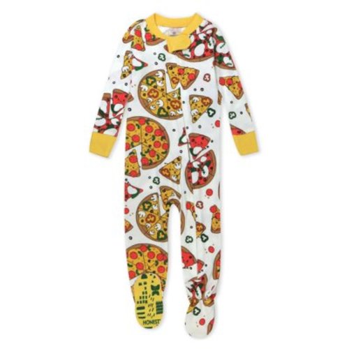 Honest Baby Clothing Organic Cotton Boy/Girl Long Sleeve Snug-Fit Footed Pajamas (12 - 24 Months)