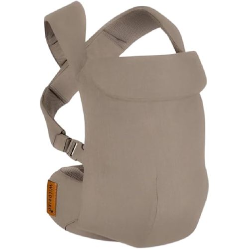 WildBird - Aerial Carrier - 7 to 45 lbs - for Moms, Dads & Caregivers - 100% Natural European Linen Fibers - Versatile & Adjustable - Large Size - Desert Lark Fabric