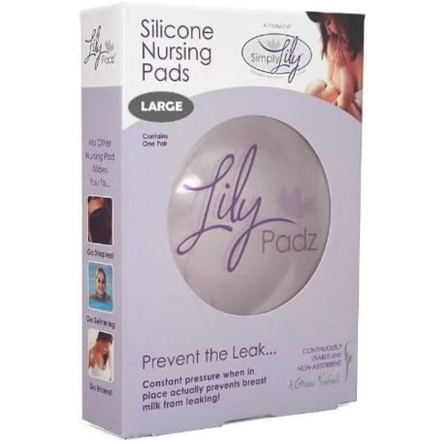 Reusable Silicone Nursing Pads Single Pair Large Size