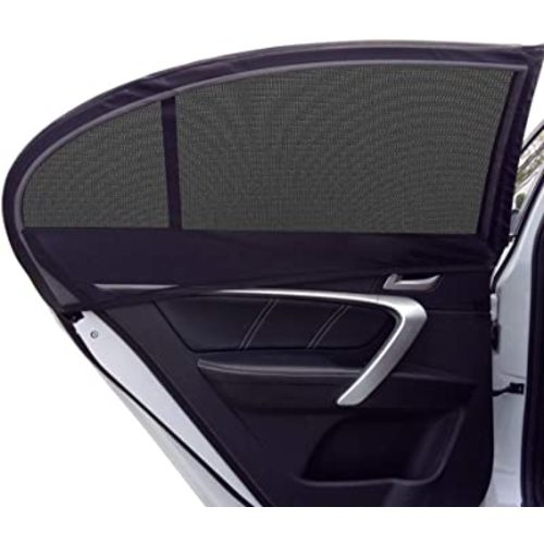 Car Window Shade, 2 Pack Car Back Window Sun Shade, and Privacy Protect for Toddler Kids Baby Adult, Double Layer Design (Medium 39"x19")