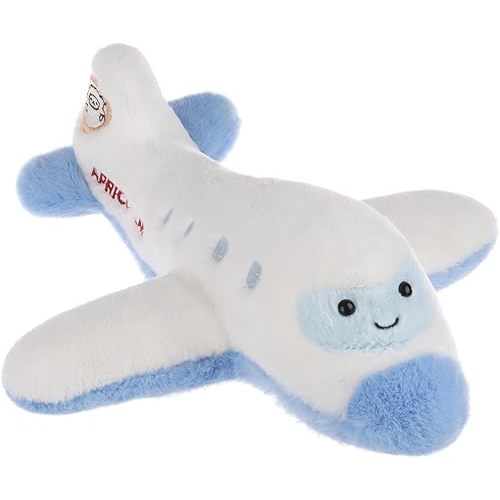 Apricot Lamb Comfort Plane Stuffed Animals for Kids, Soft Cute Plush Toys for Baby Girl and Boy, Fluffy Comfort Plane