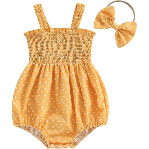 Infant Baby Girl Summer Outfit 3-6 MONTHS