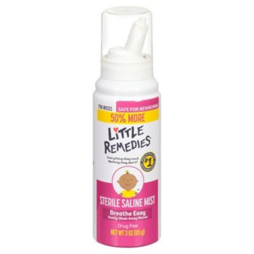 Little Remedies® 3 oz. Saline Nasal Mist for Babies Stuffy Noses