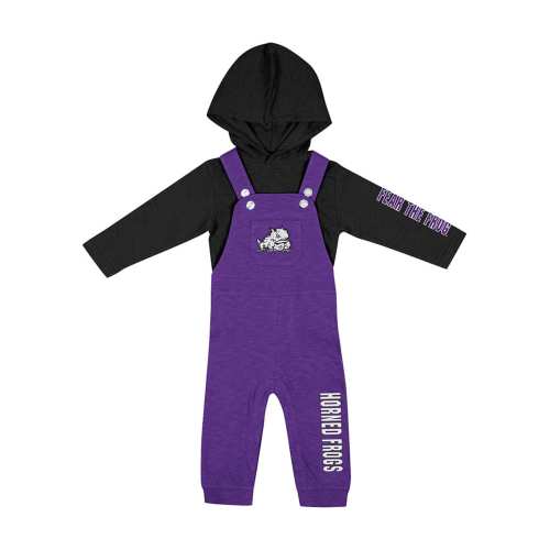 TCU Horned Frogs Colosseum Infant PURPLE Chim Chim Top and Bottom Set